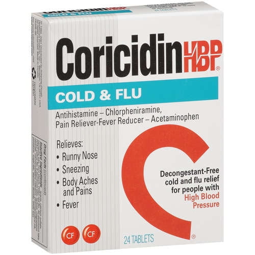 Coricidin Cold & Flu Tablets
