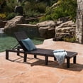 Corinne Outdoor Wicker Chaise Lounge without Cushion, Multibrown - Walmart.com