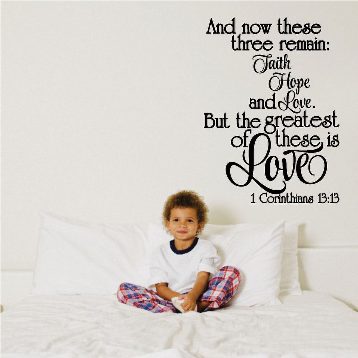 Corinthians 1313 Wall Decal Vinyl Decal Car Decal Vd067 36