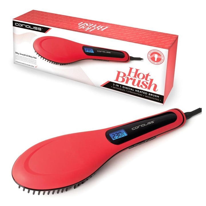 Corioliss hair straightener brush hotsell