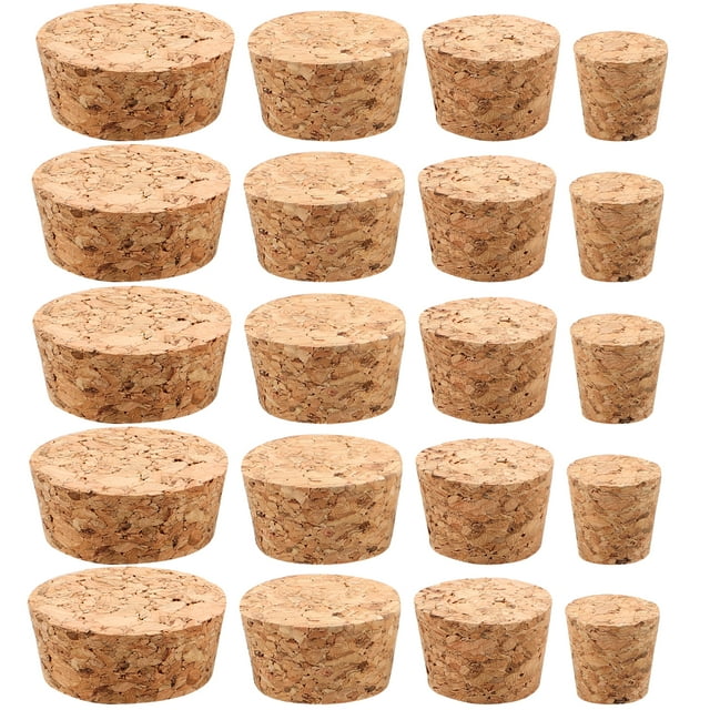 Cork 40 Pcs Corks Bulk Wine Stopper Grape Frascos De Vidrio Corker