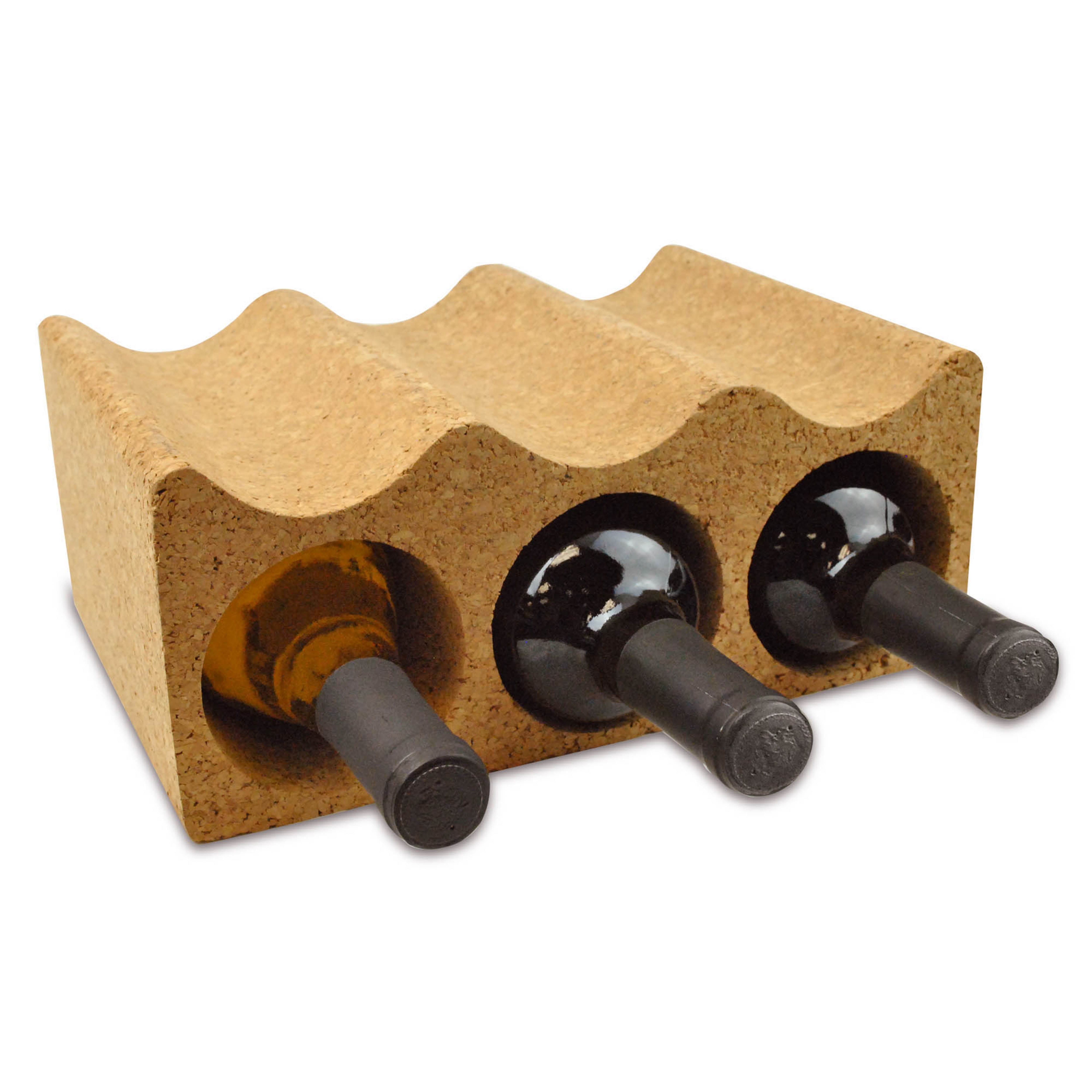Cork 6Bottle Wine Rack