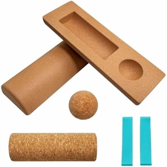 Cork Balance Board Foot Balance Cork Ankle Stability Trainer | Improve Foot Function | Prevent Falls | Corking balance board For Home Gym$$Sport & Recreation Other