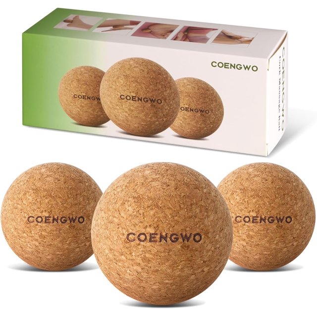 Cork Balls for Massage Yoga Therapy Cork Tennis Ball for Myofascial