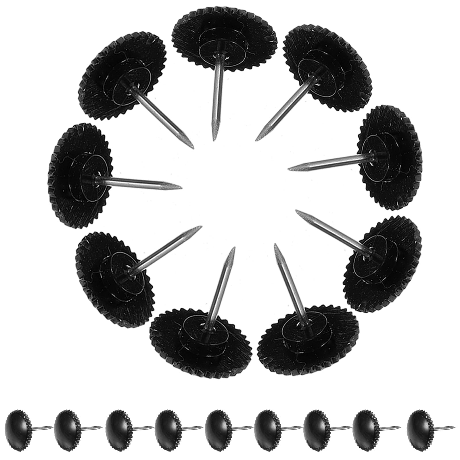 Cork Board Accessories Push Pins for Announcement Drawing Multifunction Office Plastic 100 Pcs