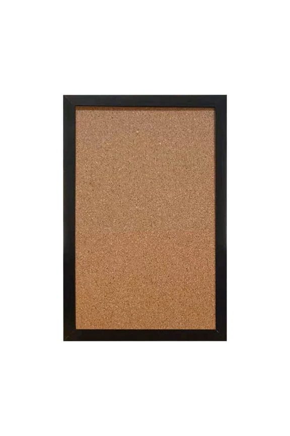 Cork Board Bulletin Board,Cork Board,Wood Frame, Wall Mounted Cork Board for Office Home and School