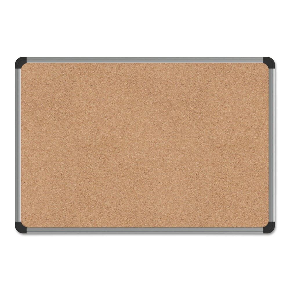 24 x 18 Cork Bulletin Board with Aluminum Frame