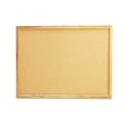 thumbnail image 1 of UNIVERSAL Cork Board with Oak Style Frame 24 x 18 Natural Oak-Finished Frame 43602, 1 of 9
