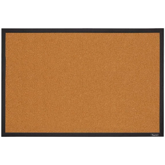 Cork Bulletin Board, Framed Corkboard, 2' x 3', Black Frame, Message Board, Vision Board