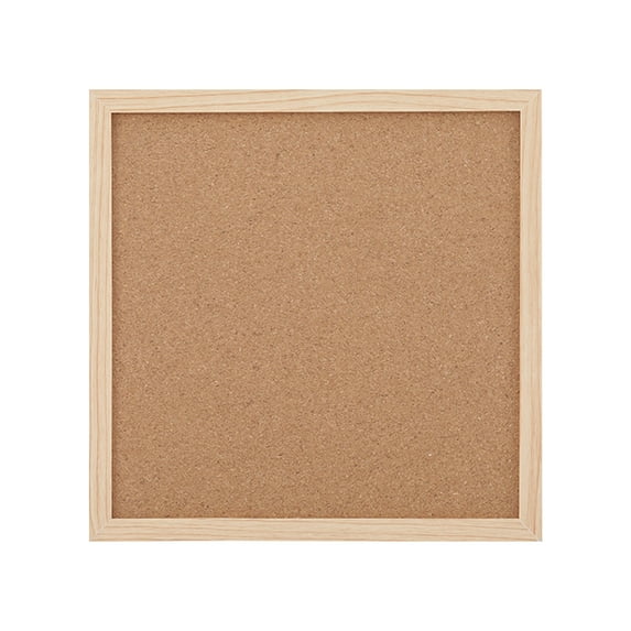 Cork Bulletin Board, Wall-Mounted Photo Display, Message Notice Board, Wooden Framed Corkboard for Home or Office, Easy-to-Use Pin Board for Messages and Photos