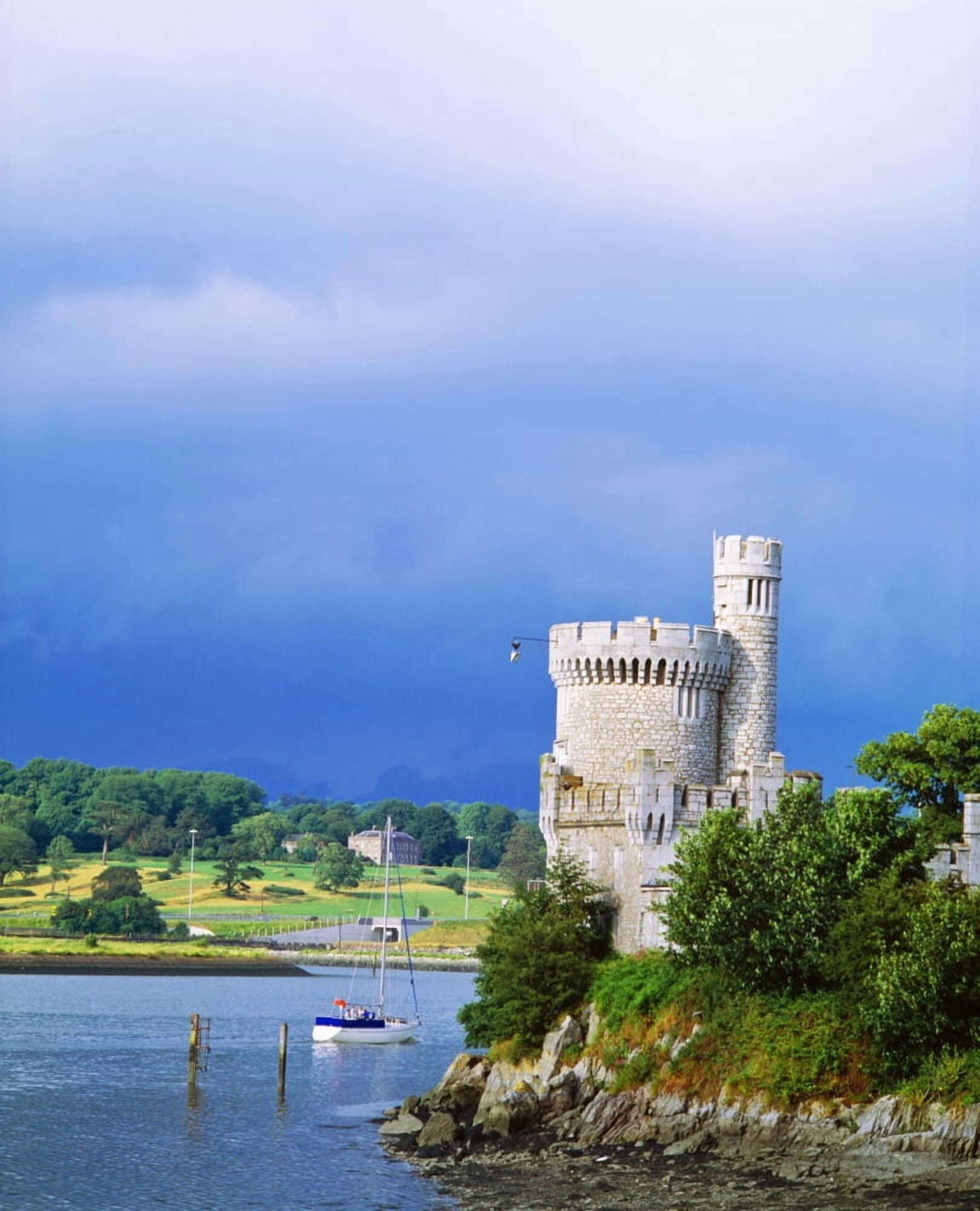 Cork City Blackrock Castle Canvas Art - The Irish Image Collection Design Pics (26 x 32)