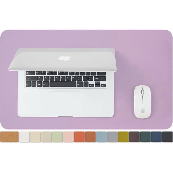 Cork Desk Mat - Small Dual-Sided Desk Pad for Office and Home - Desk Organization and Accessories - Ideal for Large Mouse Pad and Small Desk Mats on Top of Desks(Beige,23.6"x 13.8")