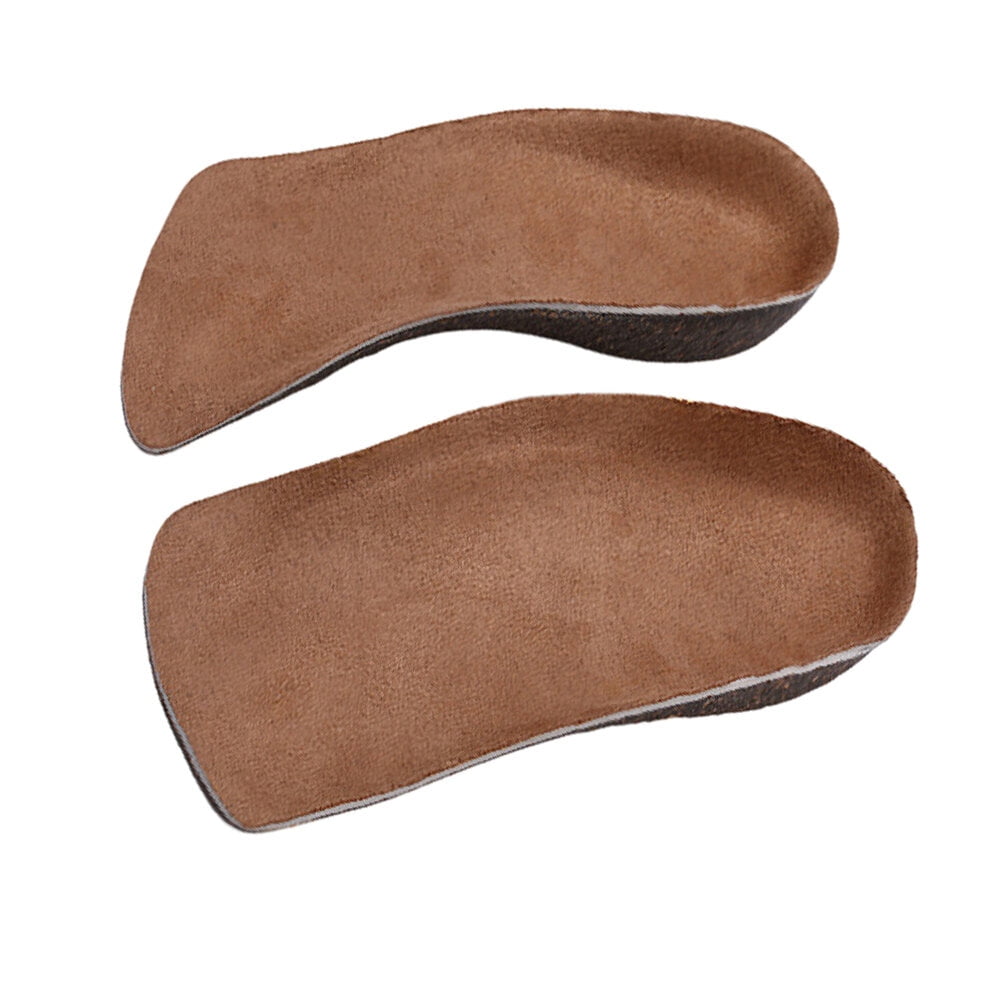 Cork Insole Achilles Tendonitis Relief Foot Pads for Heels Shoe Inserts