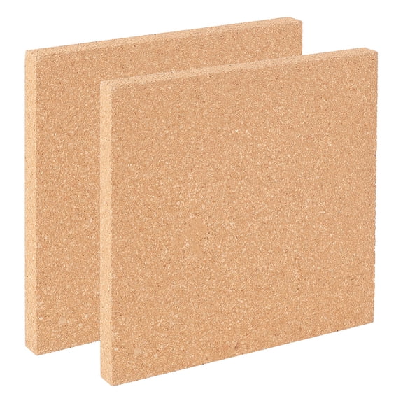Cork Insulation Sheets Square BurlyWood 201x201x15mm DIY