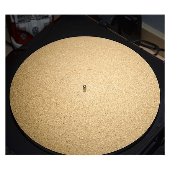 Cork LP Slip Mat Turntable Platter Mat For 12 Inch LP Vinyl Record ,Louder and Clearer