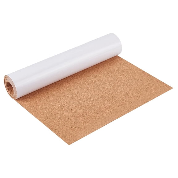Cork Label Stickers Self Adhesive Craft Stickers Rectangle Peru 300x1mm 2m/roll