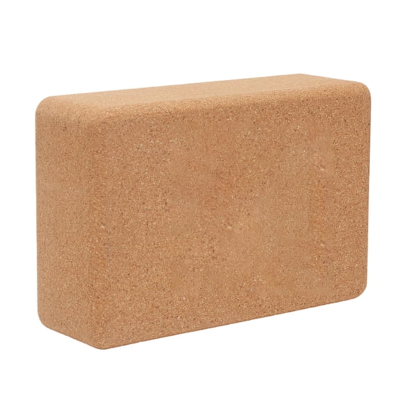 Cork Pilates Block Natural Cork Pilates Brick Light Weight Pilates Block Nonslip Pilates Cork Brick Stretch Training