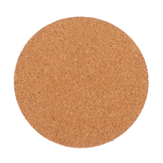 PINXOR 6" Round Cork Mat Flowerpot Plant Saucer
