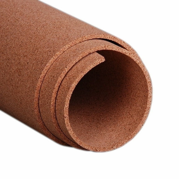 Manton Cork Standard Grade Cork Bulletin Board Sheet, 4' x 8' x 1/4", Custom Tack Pin Display Wall