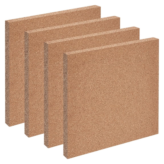 Cork Sheets for Kitchen Hot Mats Cup Mats Bulletin Square BurlyWood 297x298x7mm DIY