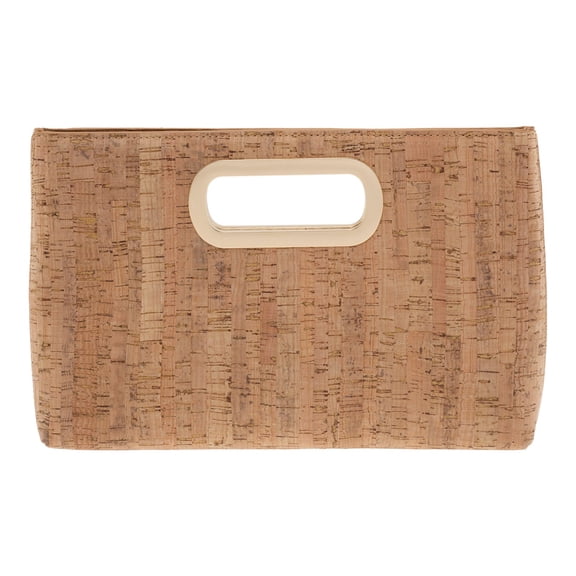 Cork Top Handle Clutch