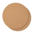 thumbnail image 1 of Mainstays Round Cork Trivet Set, Heat Resistant for Kitchen 7.5" Diameter 2 Pack - Natural, 1 of 10