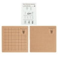 thumbnail image 1 of Cork Wood Blocking Mats for Knitting Double Side Blocking Boards with Grids for Needlepoint Crochet BurlyWood 20.3x20.3x1cm, 1 of 2