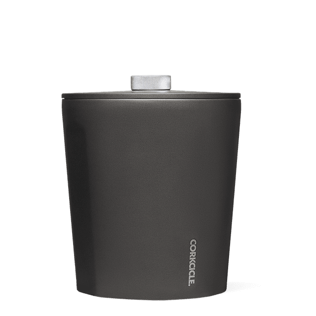 Corkcicle 110 oz Insulated Ice Bucket With Lid, Stainless Steel