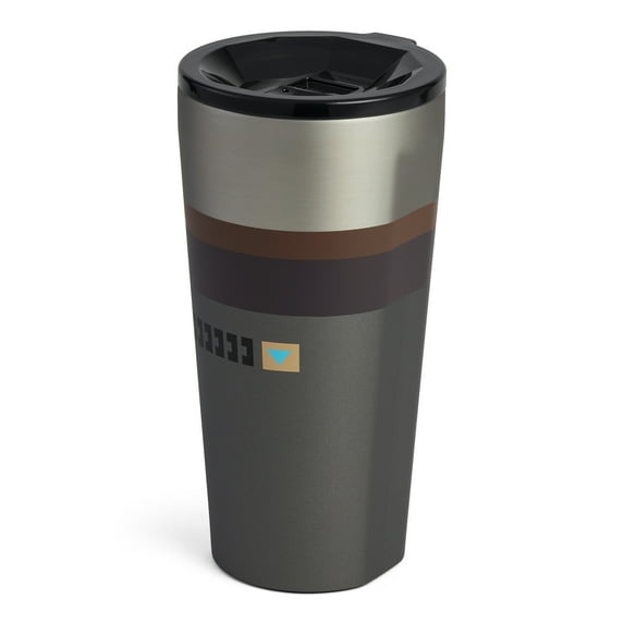 Corkcicle 16 oz Star Wars Travel Tumbler, Stainless Steel, Triple Insulated, Water Bottle, Mandalorian