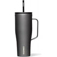 thumbnail image 1 of Corkcicle 30 oz Cold Cup XL, Triple Insulated, Stainless Steel, Water Bottle Tumbler with Handle and Straw, Ceramic Slate, 1 of 5