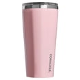 thumbnail image 1 of Corkcicle Classic Triple Insulated Coffee Mug with Lid, Gloss Rose Quartz, 16 oz – Stainless Steel Travel Tumbler Keeps Beverages Cold 9+hrs, Hot 3hrs – Cupholder Friendly Travel Coffee Tumbler, 1 of 6