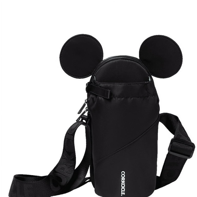 Corkcicle Disney Collection Crossbody Water Bottle Mickey Mouse Sling,  Mickey Mouse, Black 