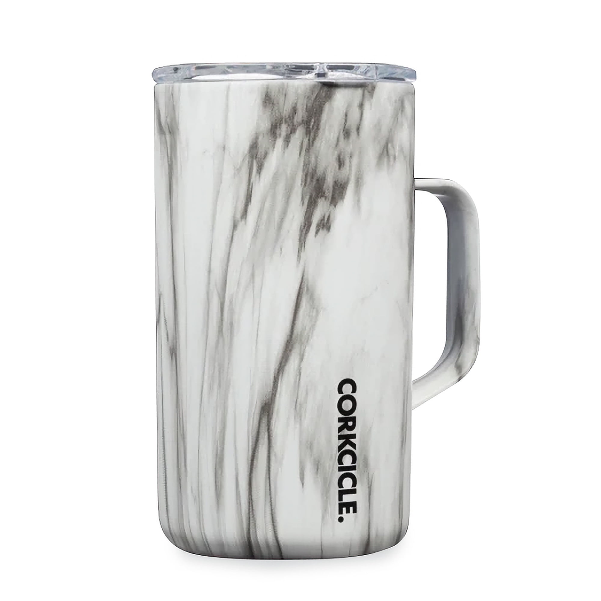 Corkcicle Luxe 22 Ounce Coffee Mug Triple Insulated Cup, Snowdrift