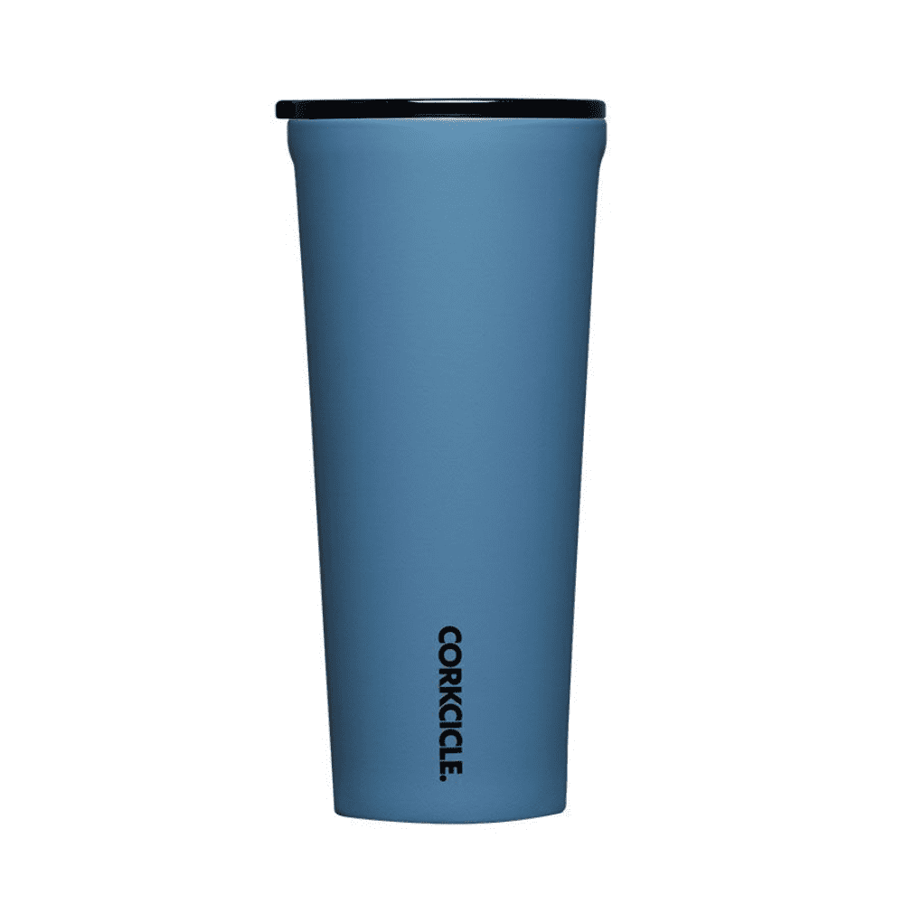 Corkcicle Sierra Triple Insulated Coffee Mug with Lid, River, 24 oz