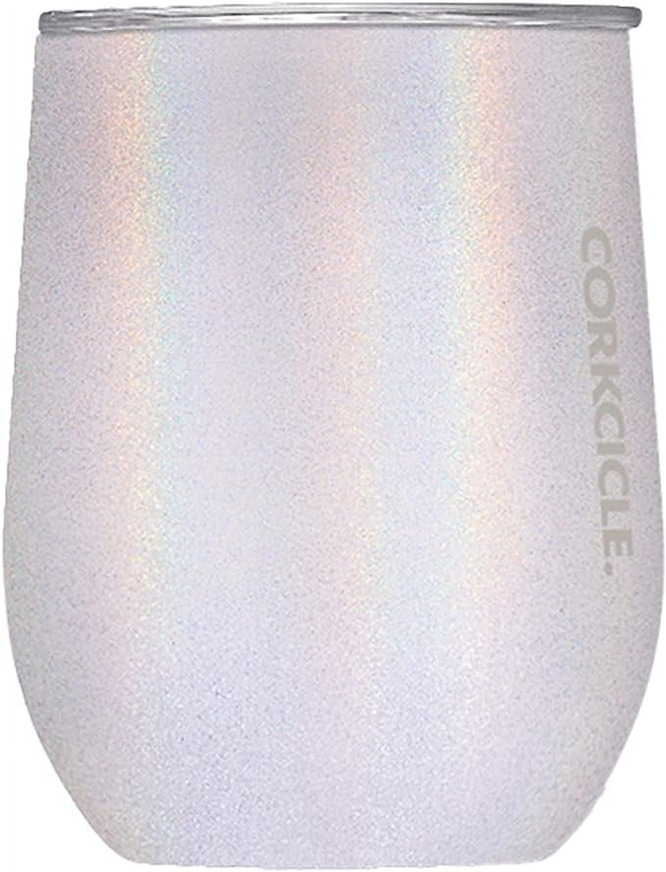 Corkcicle Stemless Insulated Wine Glass Tumbler, Unicorn Magic, 12 oz