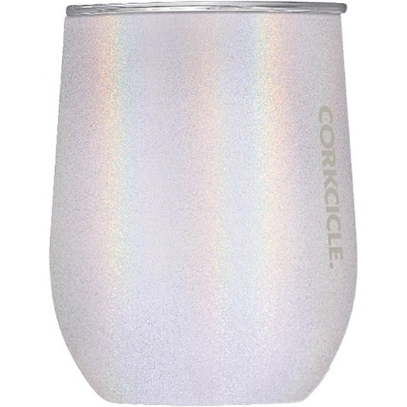 Corkcicle Stemless Insulated Wine Glass Tumbler, Unicorn Magic, 12 oz – Stainless Steel Stemless Wine Glass Keeps Beverages Cold for 6 Hours, Hot for 3 Hours – Non-Slip, Easy-Grip Insulated Cup