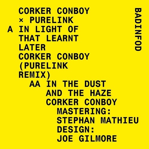 Corker Conboy - Corker Conboy x Purelink - Music & Performance - Vinyl