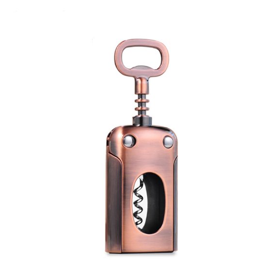 Corkscrew And Wine Opener With Cork Remover, red bronze -red wine opener kitchen gadgets wine beer opener red wine opener