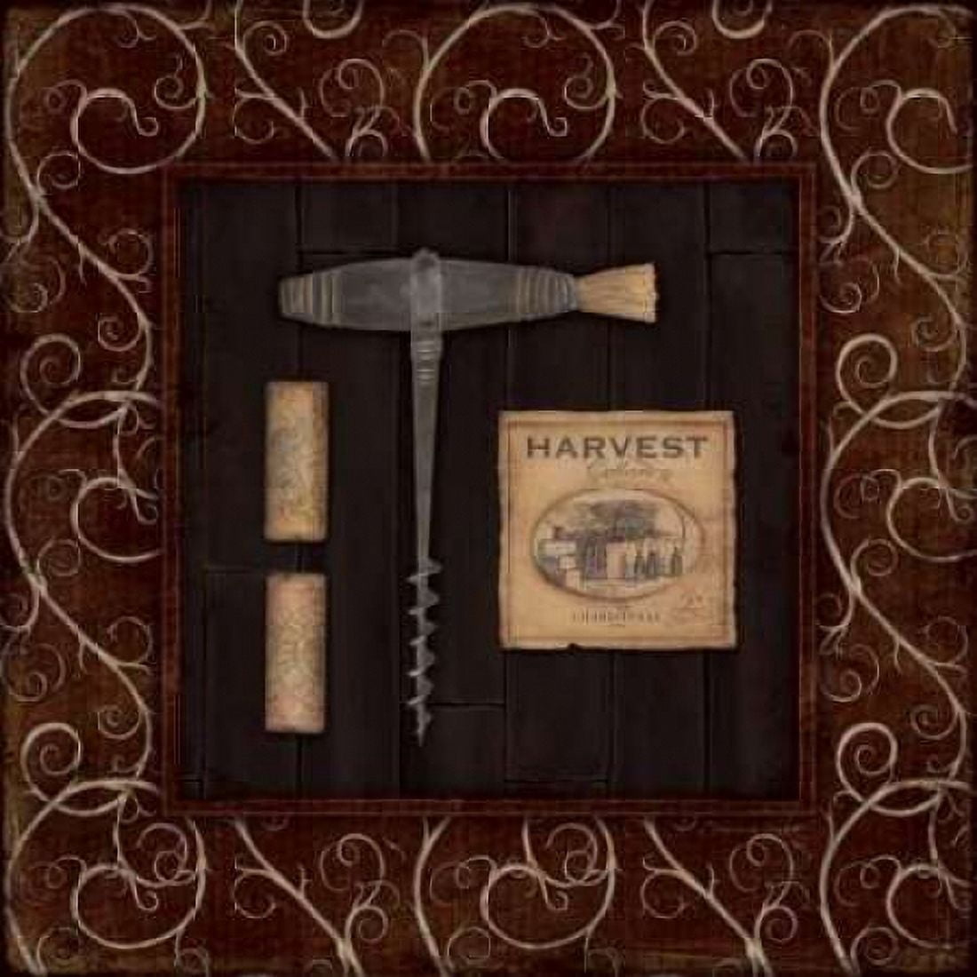 Corkscrew II Canvas Art - Stephanie Marrott (24 x 24)