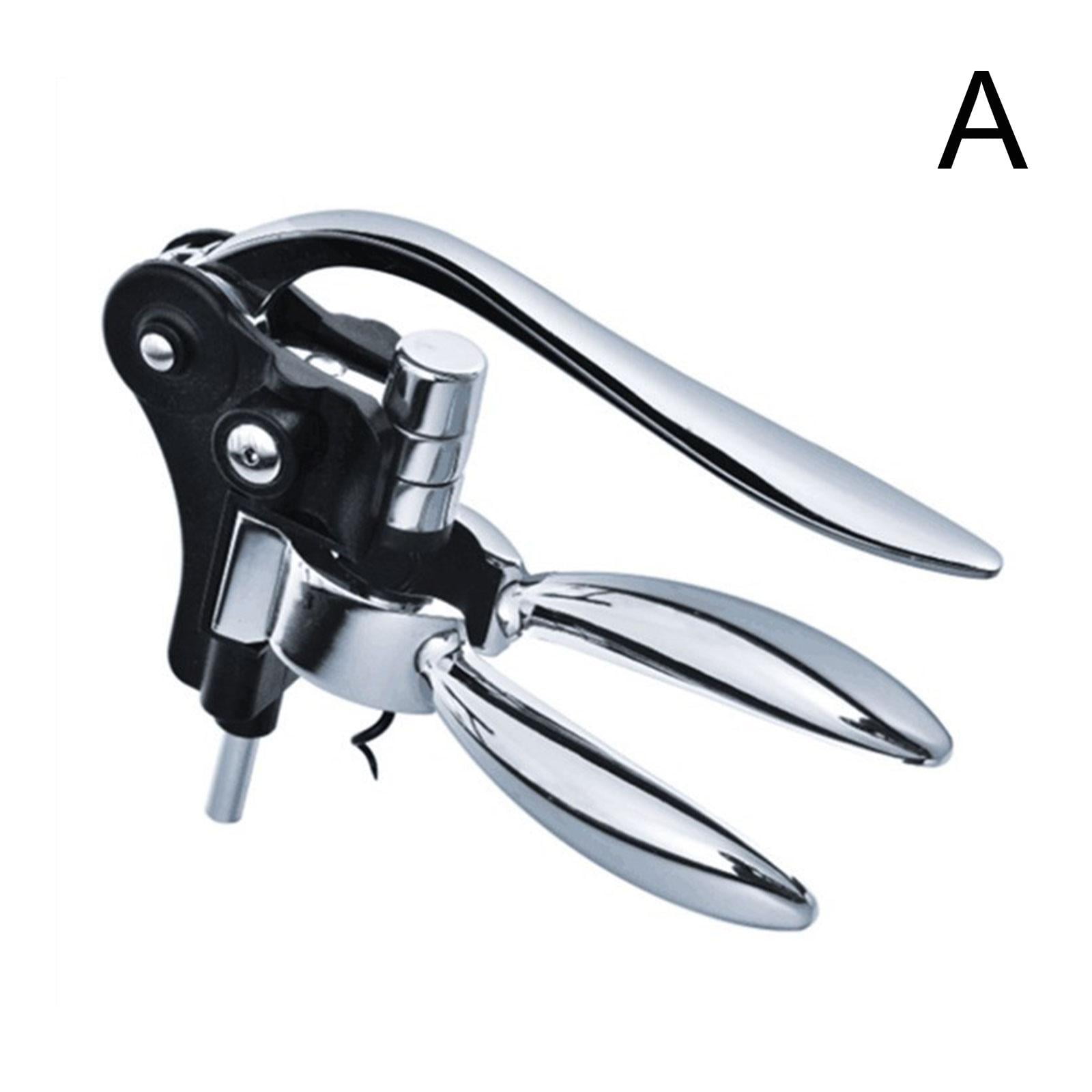 Corkscrew Rabbit Style Lever Wine Bottle Opener Silver Corkscrew Gift