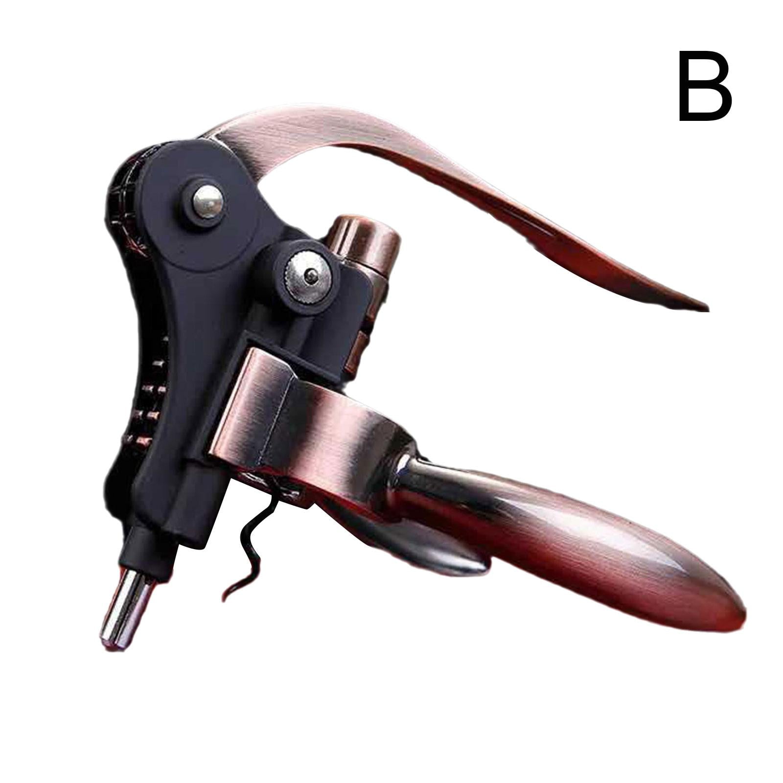 Corkscrew Rabbit Style Lever Wine Bottle Opener Silver Corkscrew Gift