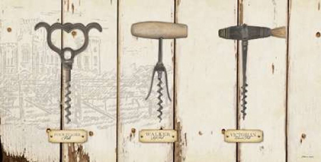 Corkscrews II Canvas Art - Stephanie Marrott (10 x 20)