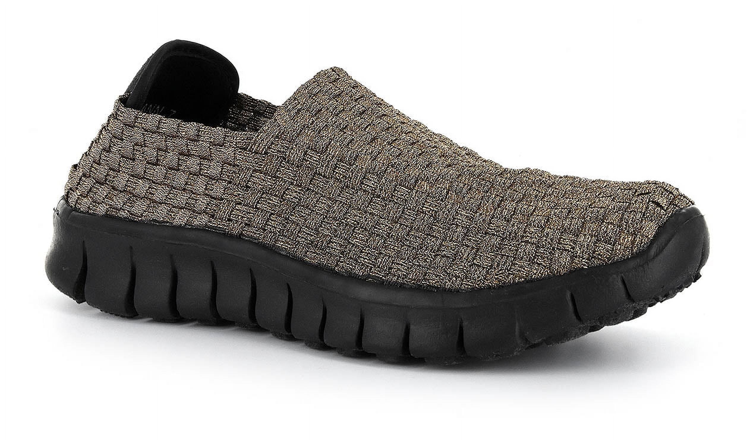 Corkys Footwear Women's Joann Elastic Athletic Shoe (8, Bronze