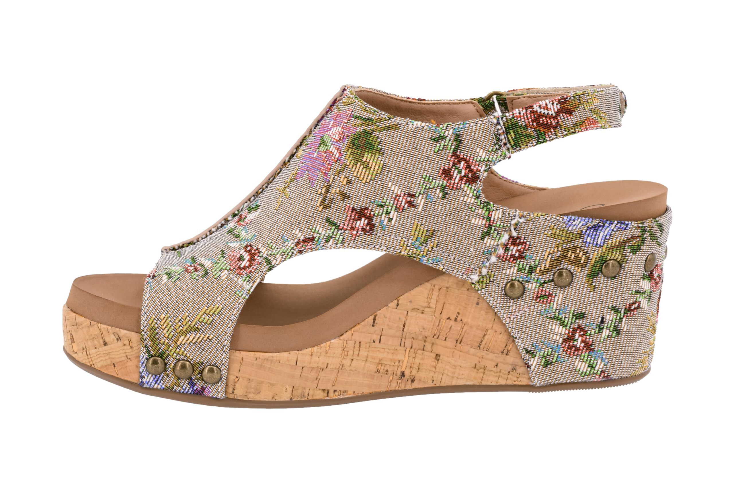 Corkys Marley EVA Foam Platform Slip On Wedge Shoe