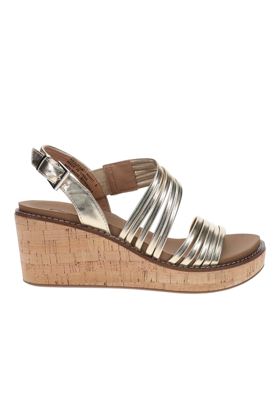 Corkys Womens About Last Night Sling Back Wedge Casual Shoes