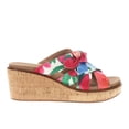 thumbnail image 1 of Corkys Womens Bowdacious Floral Wedge  Casual Shoes, 1 of 5