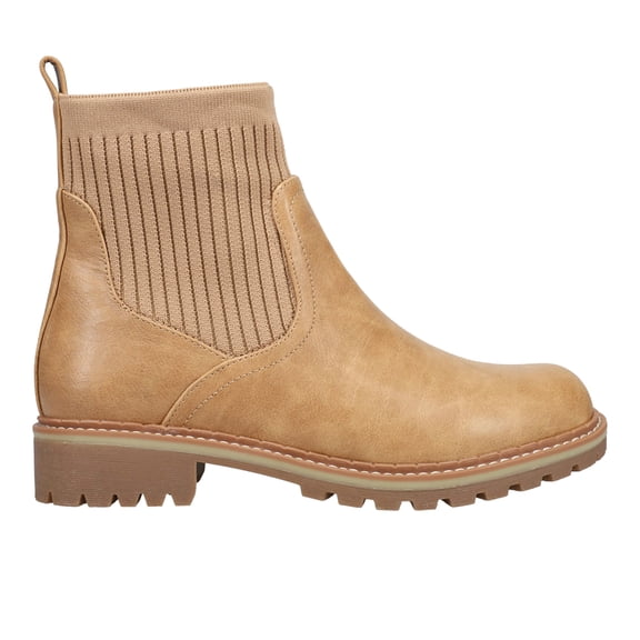 Corkys Womens Cabin Fever Round Toe Chelsea Ankle Boots