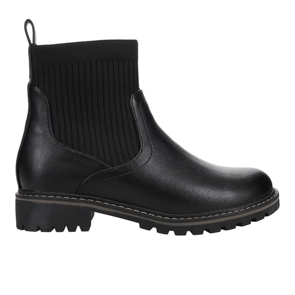Corkys Womens Cabin Fever Round Toe Chelsea Ankle Boots