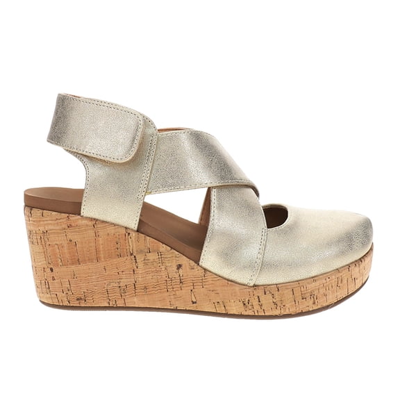 Corkys Womens Case Closed Wedge  Casual Shoes