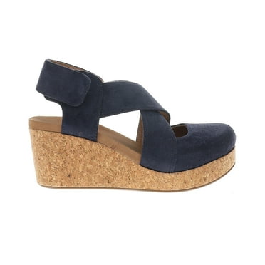 Corkys Womens Case Closed Wedge  Casual Shoes